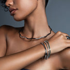 Collier Gio - Collier Laiton Dorure Or 18k | Design Sculptural Moderne