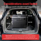 AAOBOSI 45L Glacière à Compresseur, Glaciere Électrique -20℃ à 20℃, Frigo Camion APP&Bouton Contrôle, 12/24V DC et 100-240V AC Glaciere Camping Pour Voiture, Camion, Bateau et Prise De Courant