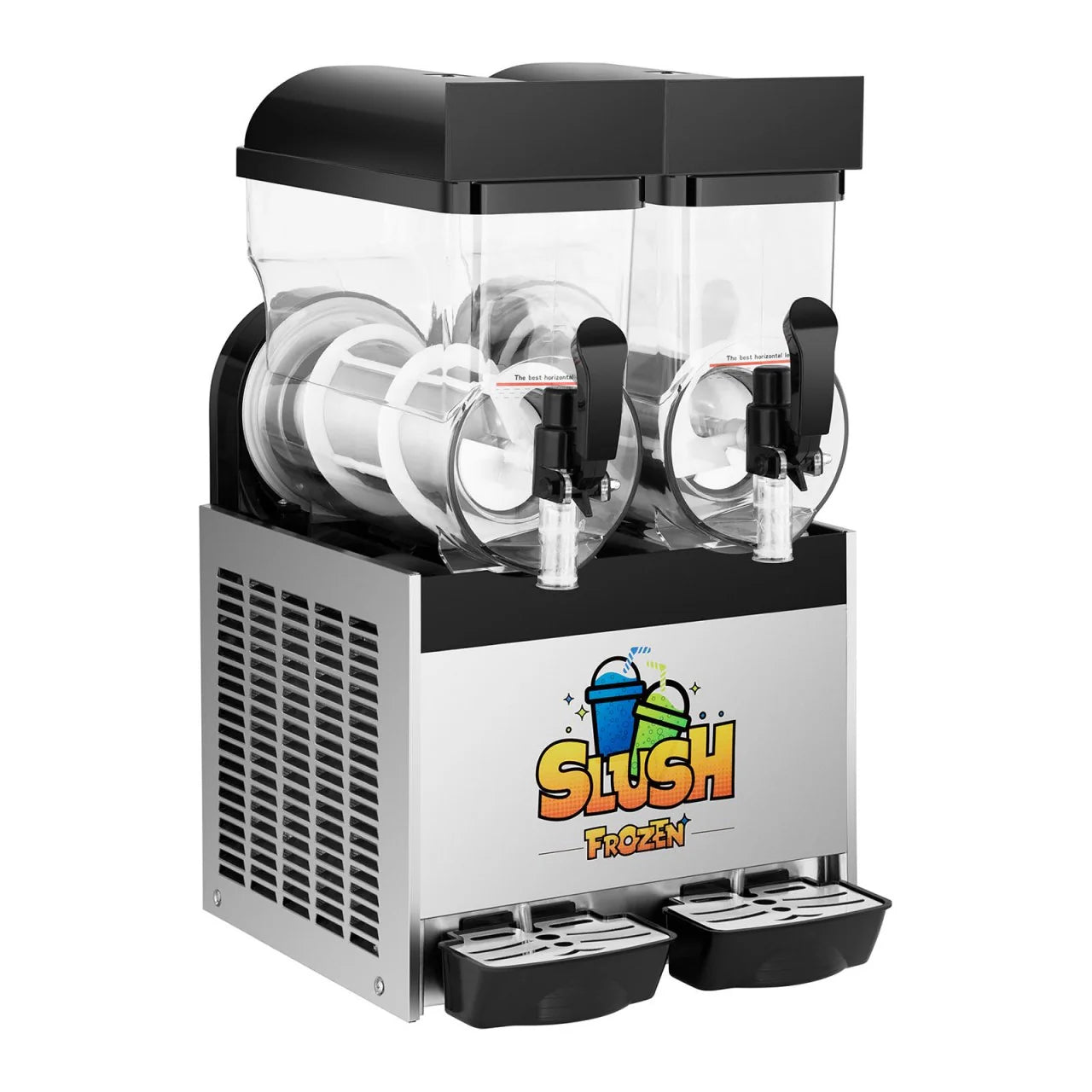 Machine à granitas 2 x 15 litres puissance moteur 600 watts 14_0002303