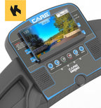 - Tapis de Course connecté -Pliable-Vitesse maximale 14 Km/h- Tapis de Marche Électrique Inclinable et Pliable - 12 programmes d’entraînements -3 inclinaisons