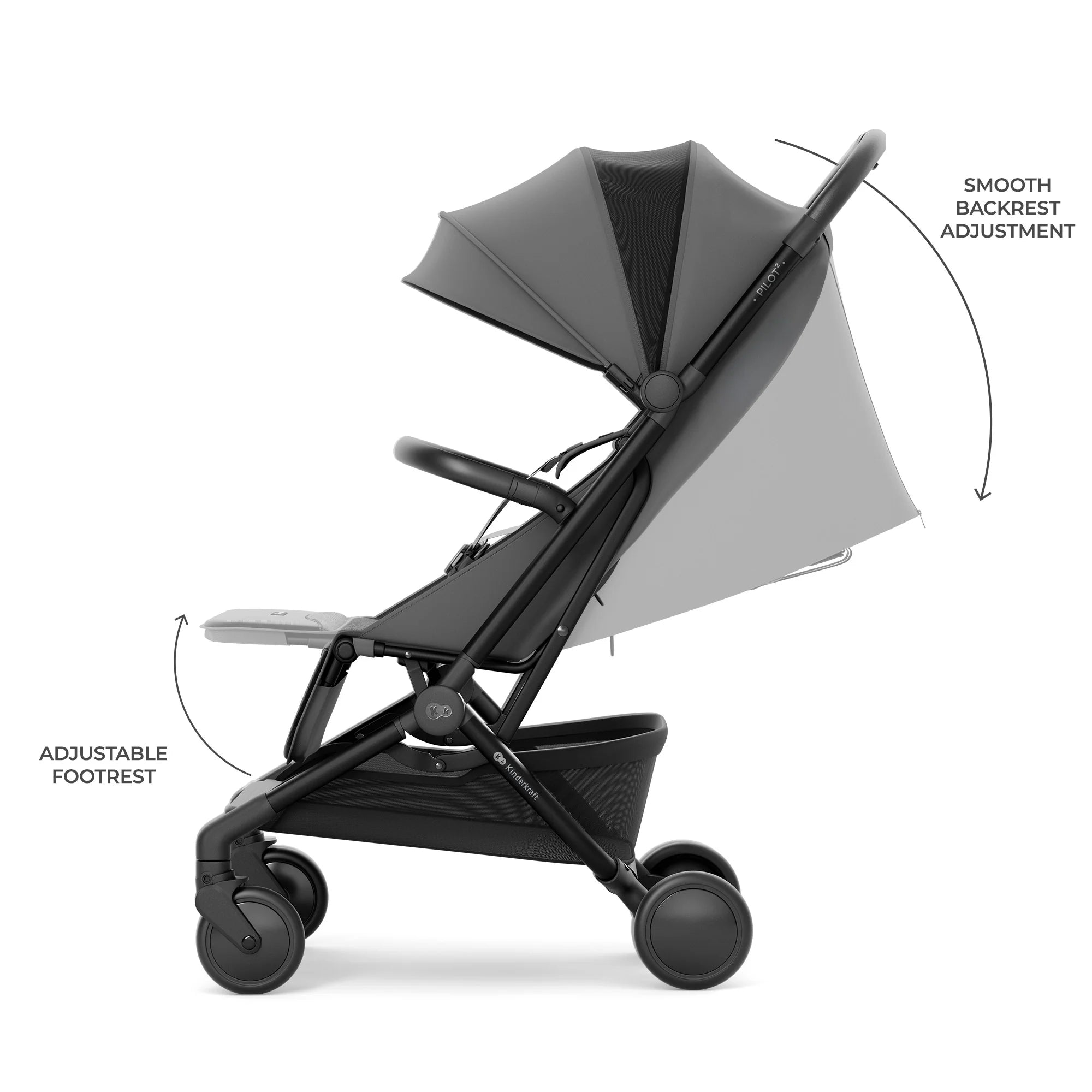 Poussette légère Kinderkraft PILOT 2