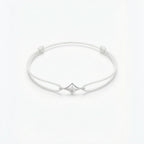 Bracelet Minuit - Bracelet Argent 925 Fil Coloré | Best-seller | Édition Maman