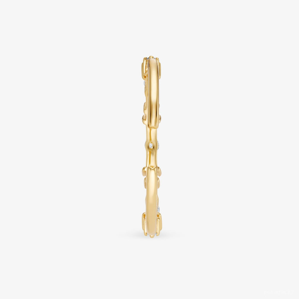 Bague Polaire - Bague Ajustable Argent 925 Or 18k | Lueur Glacée