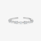 Bague Polaire - Bague Ajustable Argent 925 Or 18k | Lueur Glacée