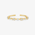 Bague Polaire - Bague Ajustable Argent 925 Or 18k | Lueur Glacée