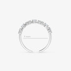Bague Polaire - Bague Ajustable Argent 925 Or 18k | Lueur Glacée