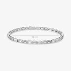 Bracelet Notte Blanche - Bracelet Laiton Dorure Or 18k | Lumière sur la Peau