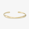 Bracelet Sole - Bracelet Laiton Dorure Or 18k | Design Courbe Libre