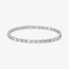Bracelet Notte Blanche - Bracelet Laiton Dorure Or 18k | Lumière sur la Peau