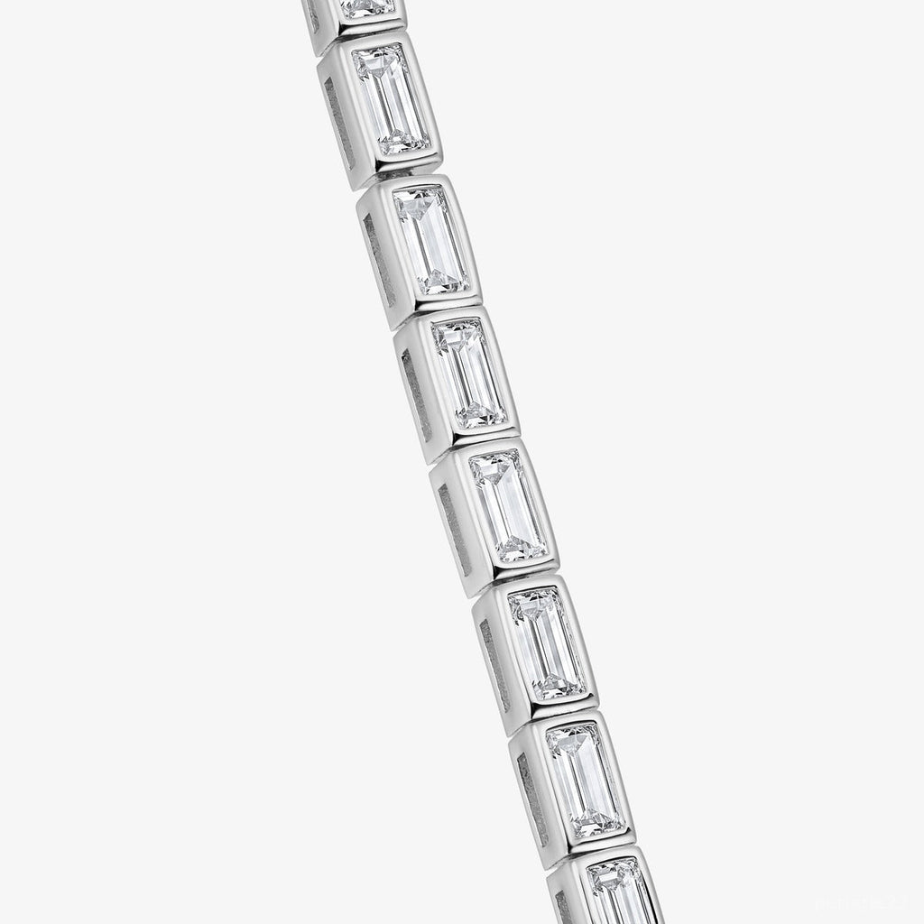 Bracelet Notte Blanche - Bracelet Laiton Dorure Or 18k | Lumière sur la Peau