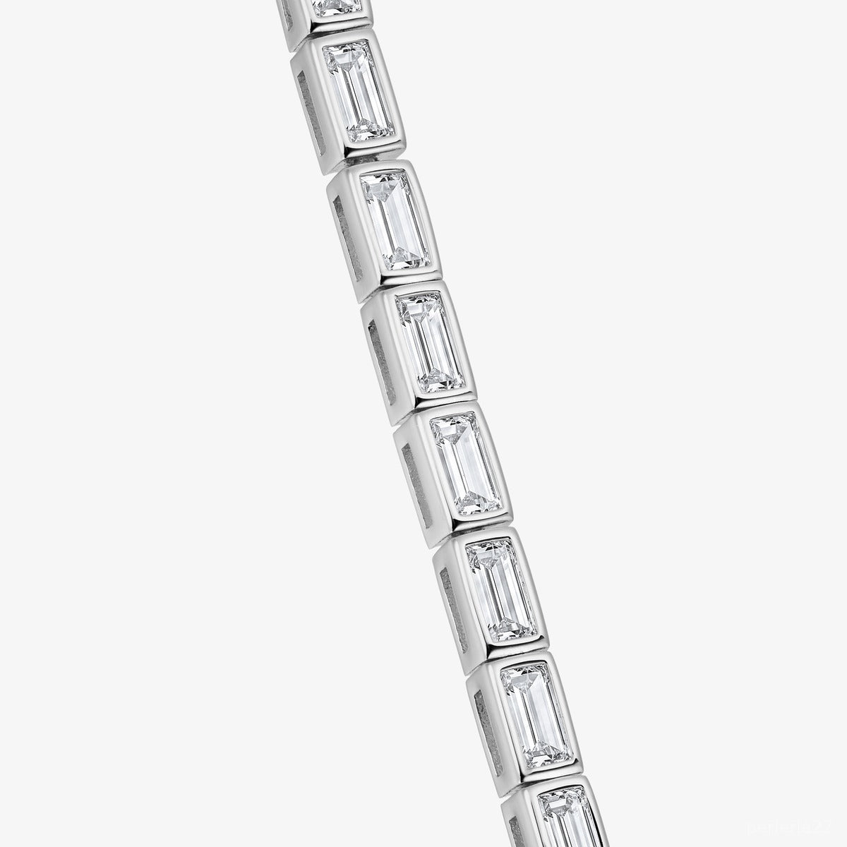 Bracelet Notte Blanche - Bracelet Laiton Dorure Or 18k | Lumière sur la Peau