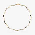 Collier Gio - Collier Laiton Dorure Or 18k | Design Sculptural Moderne