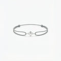 Bracelet Minuit - Bracelet Argent 925 Fil Coloré | Best-seller | Édition Maman
