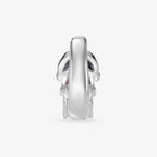 Créole Ombre - Boucle d'Oreille Argent 925 Or 18k | Jeu de Contrastes