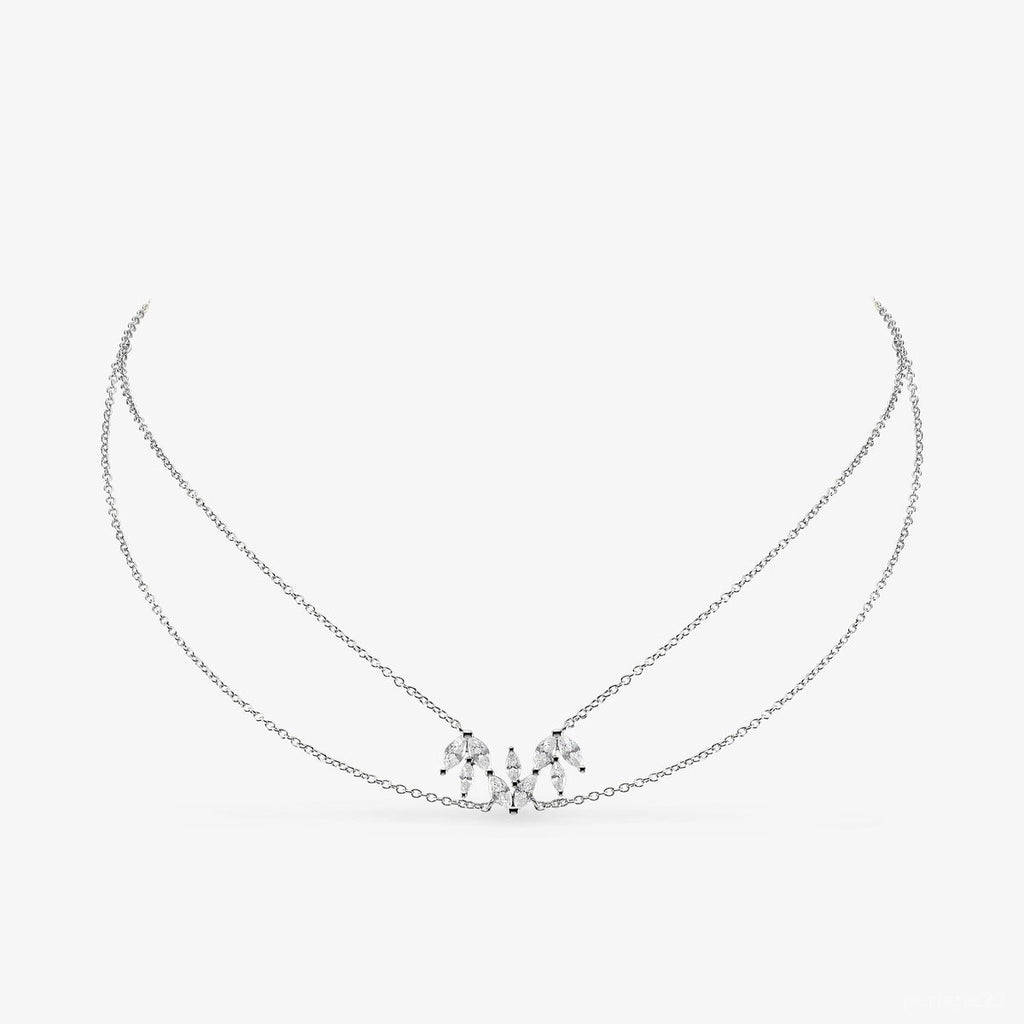 Collier Féline - Collier Créole Argent 925 Doré Or 18k | Design Félins