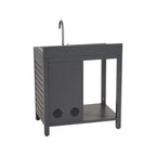 Modulo cucina con lavello 90X60X100 -